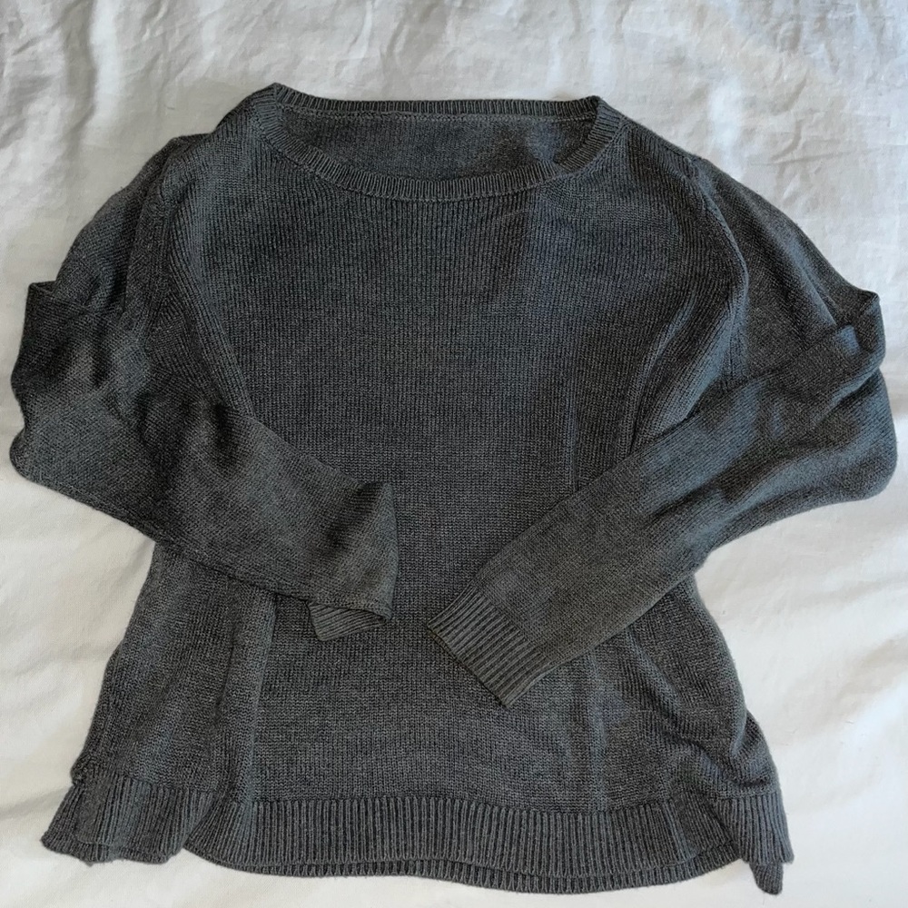 vintage John Galt oversized grey knit sweater ❄️